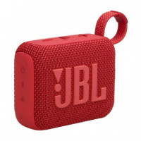 Altavoz JBL Go 4 Bluetooth Ultraportátil Rojo