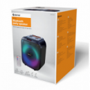 Altavoz Bluetooth Denver BPS-250 con 400W, Luces LED y Entrada para Micrófono