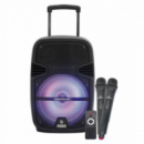 Altavoz Amplificado Portátil Coolsound A340 (CS0141) con 2 Micrófonos y Bluetooth