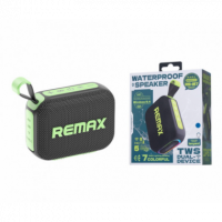 Altavoz Inalámbrico REMAX Portátil Impermeable IP67 RB-M7 con Jack, Bluetooth, Tarjeta TF y Radio FM Gris