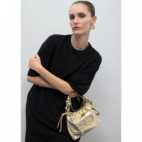 Bandolera Tipo Bombonera Dorada de LOLA CASADEMUNT