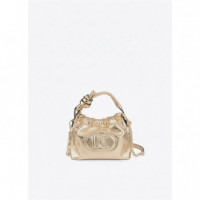 Bandolera Tipo Bombonera Dorada de LOLA CASADEMUNT