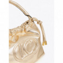 Bandolera Tipo Bombonera Dorada de LOLA CASADEMUNT