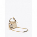 Bandolera Tipo Bombonera Dorada de LOLA CASADEMUNT