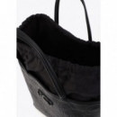 Shopper Desestructurado Pespuntes Monograma de LOLA CASADEMUNT