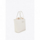 Shopper Desestructurado Pespuntes Monograma de LOLA CASADEMUNT