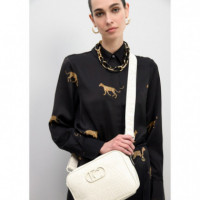 Bandolera Pespuntes Monograma de LOLA CASADEMUNT