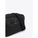 Bandolera Pespuntes Monograma de LOLA CASADEMUNT