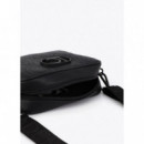 Bandolera Pespuntes Monograma de LOLA CASADEMUNT