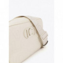 Bandolera Pespuntes Monograma de LOLA CASADEMUNT
