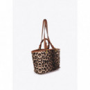 Shopper Leopardo y Efecto Piel de LOLA CASADEMUNT