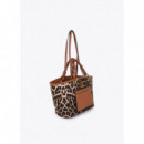 Shopper Leopardo y Efecto Piel de LOLA CASADEMUNT