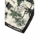 KARL LAGERFELD - K/signature Vacance Slk Scarf - 1GW - B2W33049/1GW