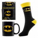 Pack Taza con Calcetines Batman  PYRAMID