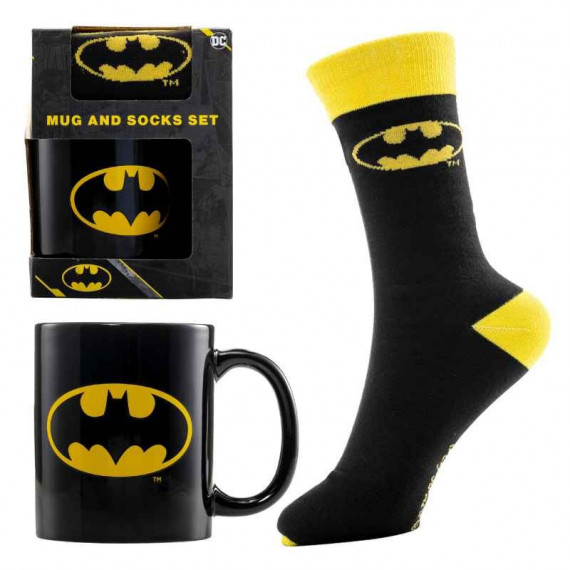 Pack Taza con Calcetines Batman  PYRAMID