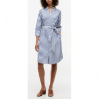 TOMMY HILFIGER - Ess Poplin Reg Shirt Dress - 04T - F|WW0WW49773/04T