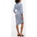 TOMMY HILFIGER - Ess Poplin Reg Shirt Dress - 04T - F|WW0WW49773/04T