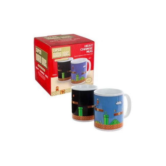 Taza termosensible Super Mario