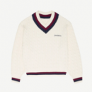 Sudadera Dito Collection Cable Blanco