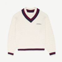 Sudadera Dito Collection Cable Blanco