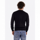 Jersey Cardigan Gianni Lupo Negro