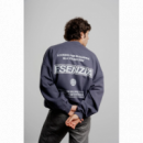 Sudadera Esenzia Grey Beyond Crewneck