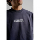 Sudadera Esenzia Grey Beyond Crewneck