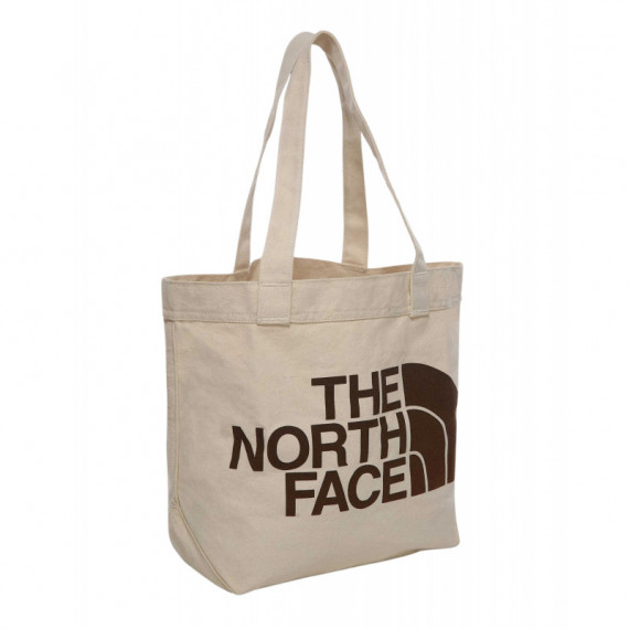 Bolsos Bolso THE NORTH FACE Tote Algodón Weimaraner Brown Large Logo Print
