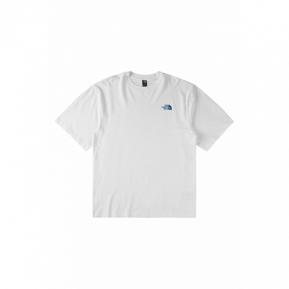 Camisetas Hombre Camiseta THE NORTH FACE Box Liquid Oversize White