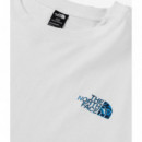 Camisetas Hombre Camiseta THE NORTH FACE Box Liquid Oversize White