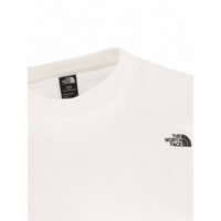 Camisetas Hombre Camiseta THE NORTH FACE Essential Simple Dome White