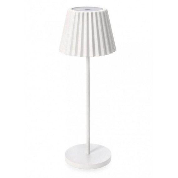 Lámpara de Exterior Coquette Recargable Led Blanco Terrazza®  TERRAZZA COLLECTION