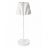 Lámpara de Exterior Coquette Recargable Led Blanco Terrazza®  TERRAZZA COLLECTION