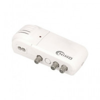 NIMO Amplificador Interno de TV VHF/UHF 25Dbi 1 Entrada-2 Salidas ACTV147