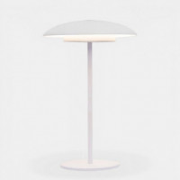 Lámpara de Mesa Led Sardinia Color Blanco Recargable Exterior Essentials®  ESSENTIALS