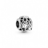 PANDORA San Valentín Charm Candado Eslabones Cadena Amor 790071C00