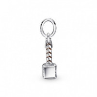 PANDORA Marvel Charm Colgante en Plata de Ley Martillo de Thor los Vengadores de Marvel 790483C01