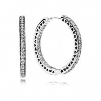 PANDORA  Joyeríapendientes de Aro en Plata de Ley 296319CZ