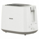 Tostadora PHILIPS Daily Collection HD2581/00 Blanca