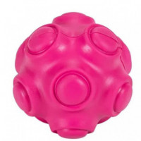 FREEDOG Perro Juguete Pelota Rivet Fucsia 7.8 Cm