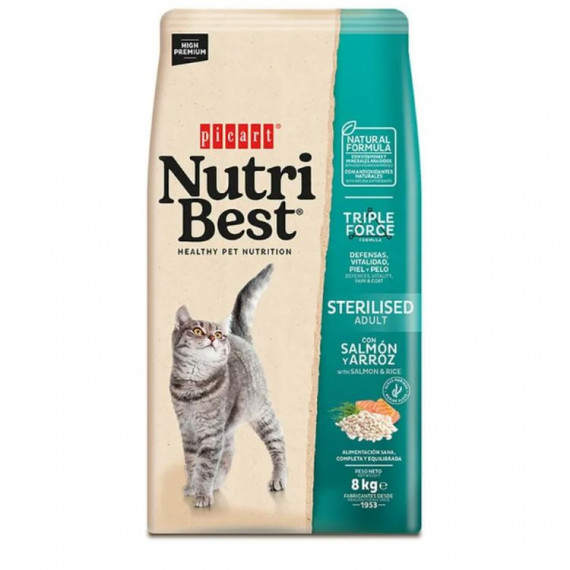 NUTRIBEST Gato Adulto Esterilizado 8 Kg