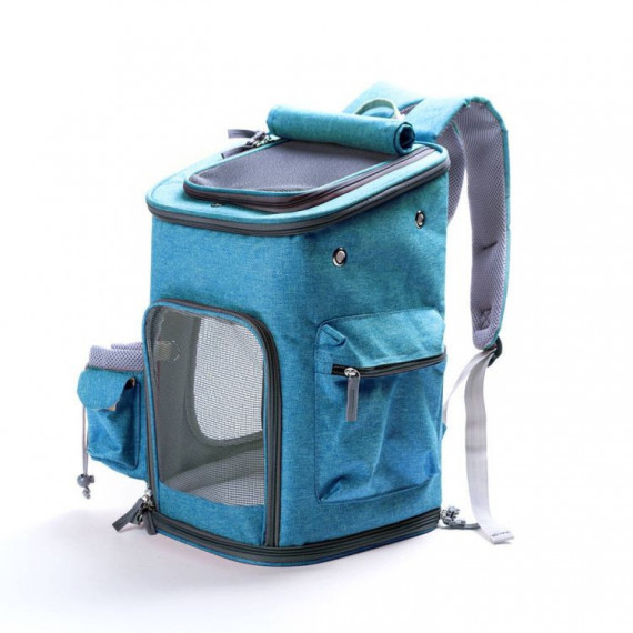FREEDOG Mochila K2 Pro Turquesa 27X27X43 Cm