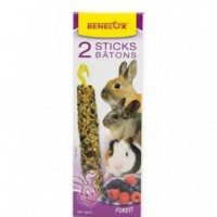 BENELUX Roedores Barritas Frutas del Bosque 2 Uds