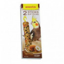 BENELUX Ninfa y Agapornis Barritas Coco 2 Uds