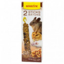 BENELUX Roedores Barritas Nueces 2 Uds