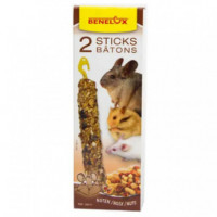 BENELUX Roedores Barritas Nueces 2 Uds