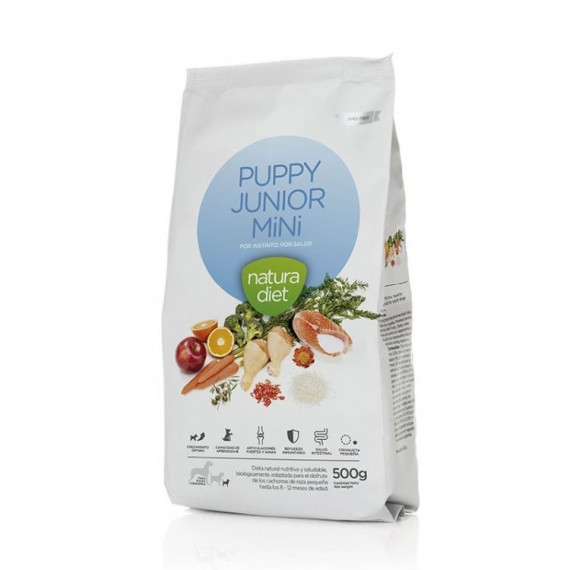 Natura Diet Perro Puppy Junior Mini 3 Kg  DINGO NATURA
