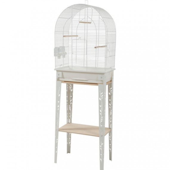 ZOLUX Ave Jaula Mueble Chic Patio Blanca M