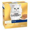 GOURMET Gato Gold Mousse Surtido 8X85 Gr