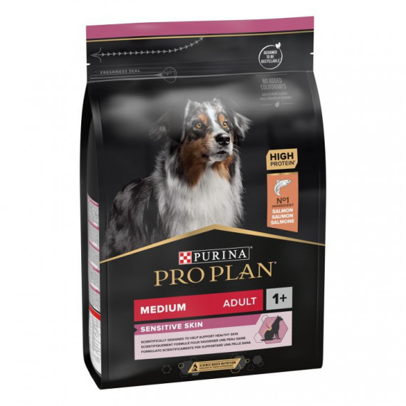 PROPLAN Perro Adulto Medium Skin Salmon 3 Kg